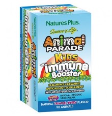 Nature's Plus Animal Parade Kids Immune Booster 90 μασώμενες ταμπλέτες
